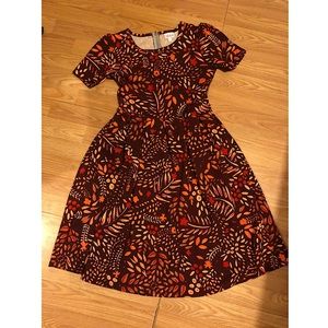Lularoe Maroon Dress